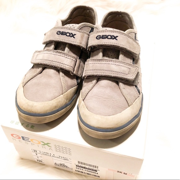 Boys leather Geox shoes size US:2 EU33 - Picture 3 of 4